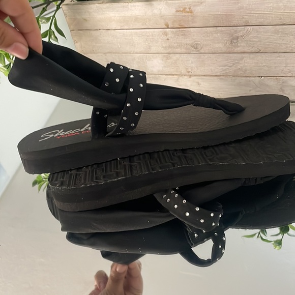 Skechers yoga mat sling backs size 10 in perfect conditions - Picture 11 of 11